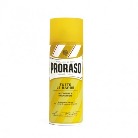Schiuma Barba Proraso ml 400 Gialla Nutriente