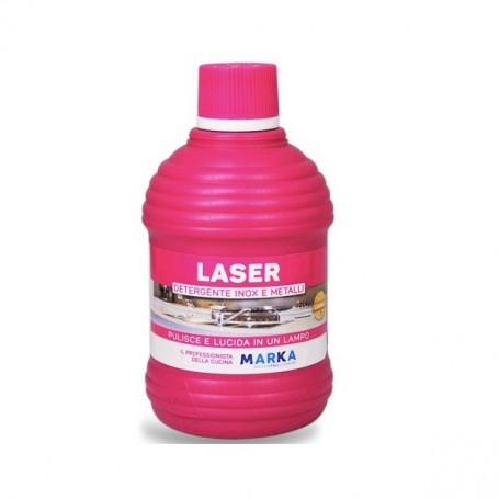 Detergente Inox e Metalli Laser 500 ml