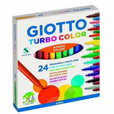Giotto Pennarelli a Spirito Turbo Color 2,8 mm 24 pz