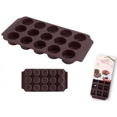 Forme per cioccolatini tondi in silicone