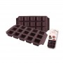 Forme per cioccolatini in silicone "La Dolcetteria" 15 posti