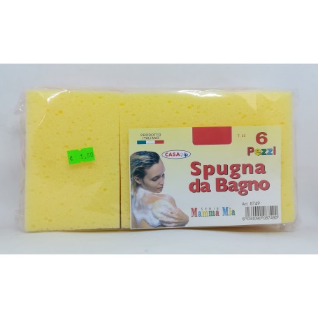 Spugna Bagno Set 6pz