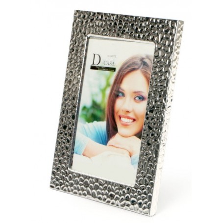 Portafoto in Alluminio Decorato 9x13cm
