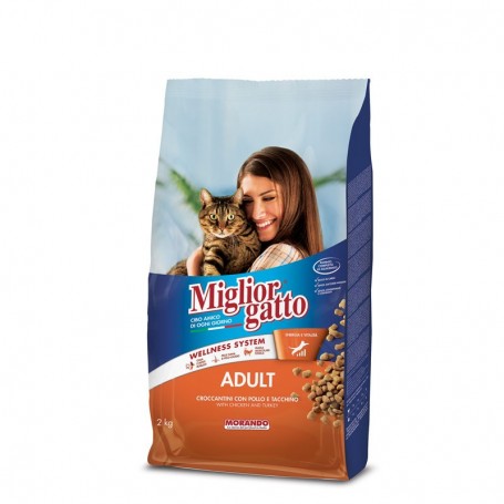 Miglior Gatto Croccantini Pollo e Tacchino 2kg