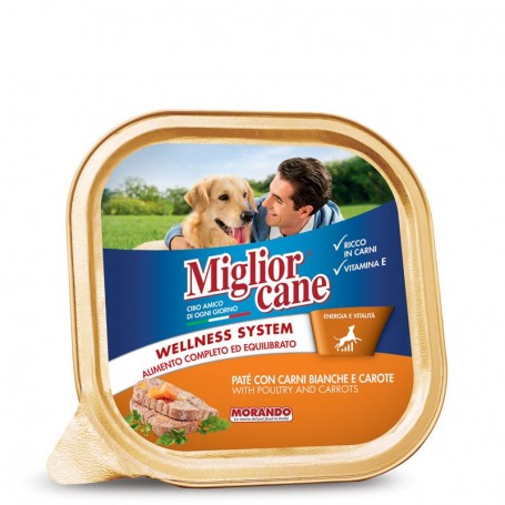 Miglior Cane Patè Carni bianche e Carote 150gr