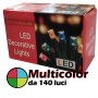 Minilucciole da 140 luci LED multicolor