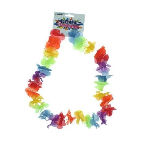 Collana Hawaiana Small Petali Multicolore