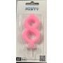 Candelina n°8 rosa