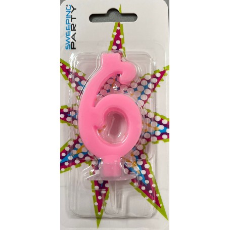 Candelina n°6 rosa