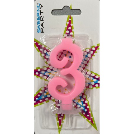 Candelina n°3 rosa