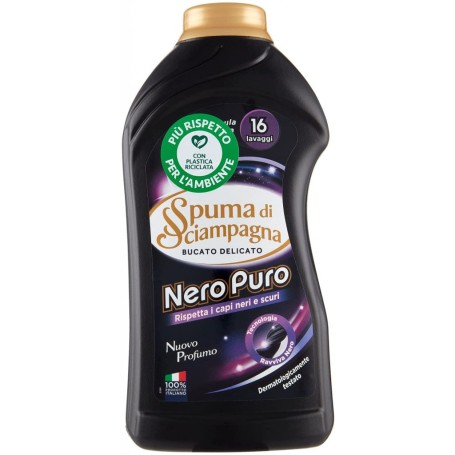Spuma di Sciampagna Nero Puro 16 lavaggi 800ml