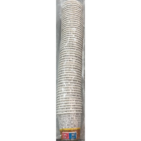 Bicchieri di carta monouso 80cc 50pz