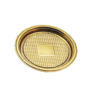 Vassoio Glitter oro 9cm da 100pz