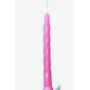 Candeline in cera Rosa da 100pz