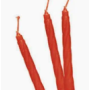 Candeline in cera Rosso da 100pz