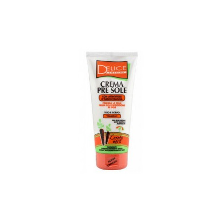 Delice crema pre-solare carota nera 200ml