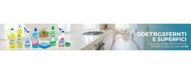 Detergenti per superfici, pavimenti e vetri | Euro Shopping